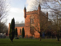 The Bratch pumping station, built in Victorian gothic by Bilston Corporation, 1895 Credit: © Friends of The Bratch